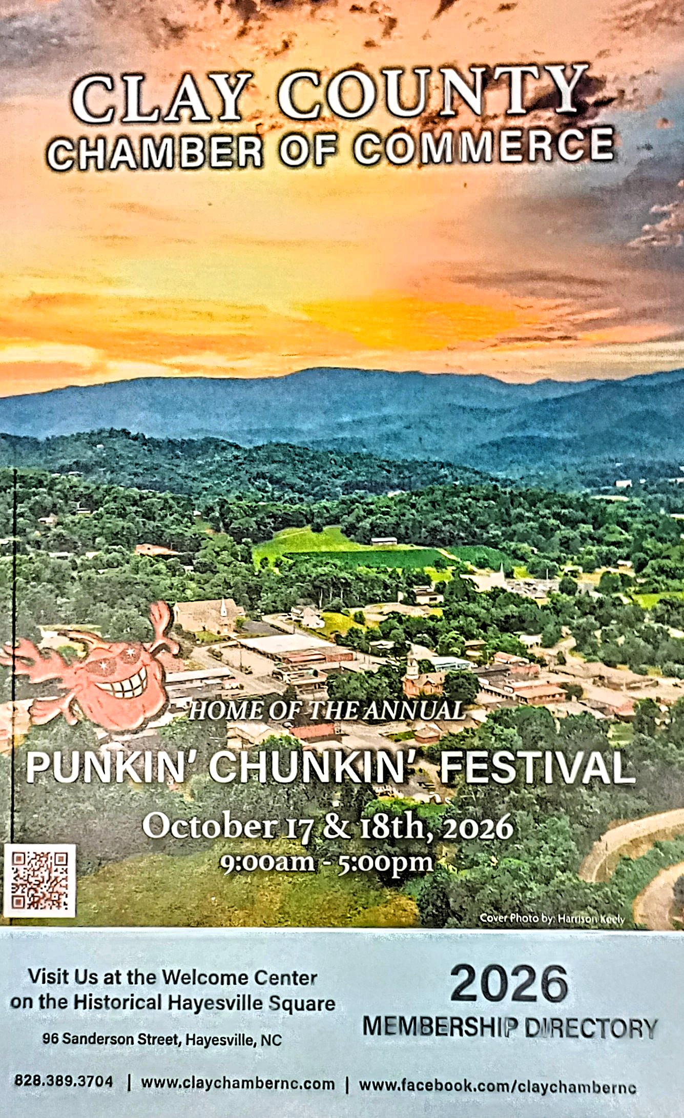 2023 Clay County Chamber of Commerce Directory Cover