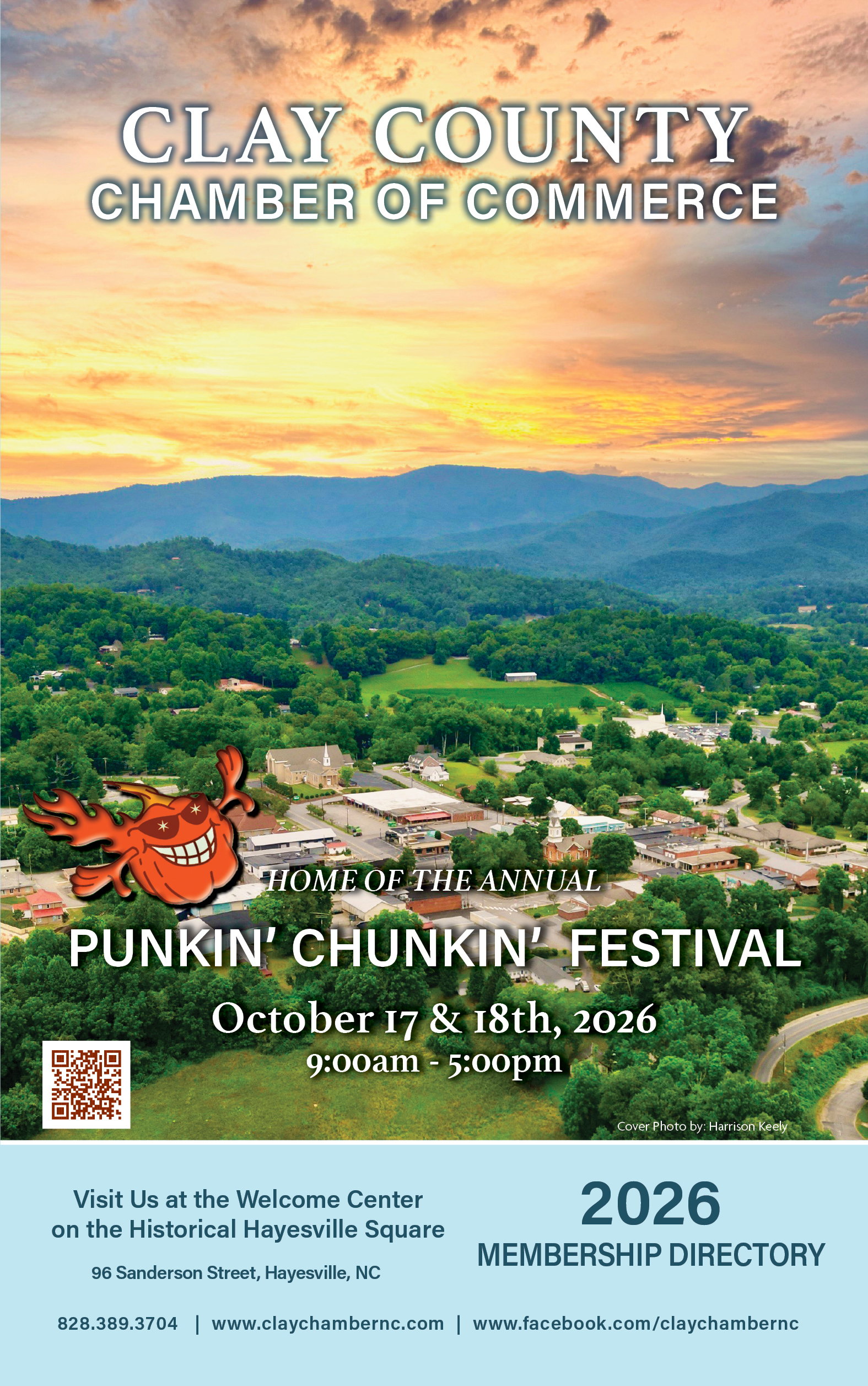 2023 Clay County Chamber of Commerce Directory Cover